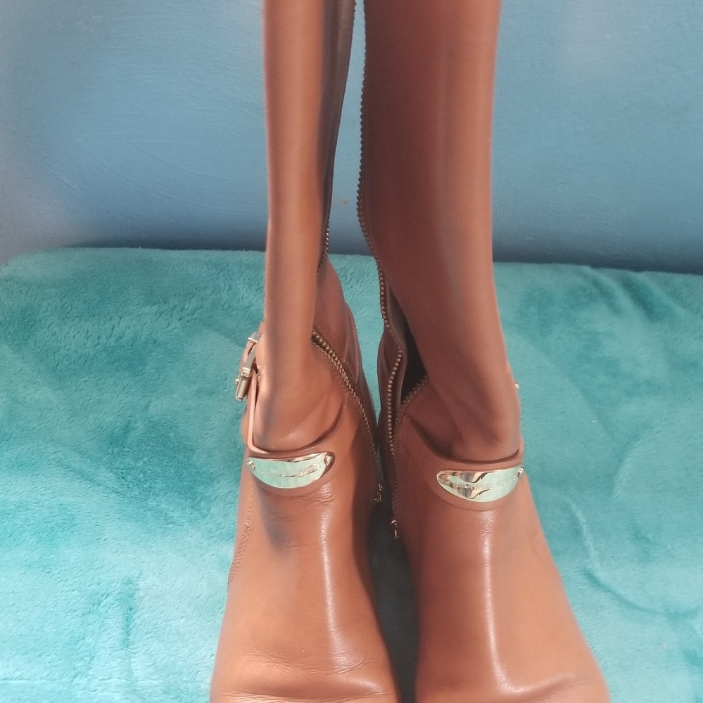 Michael kors leather boots